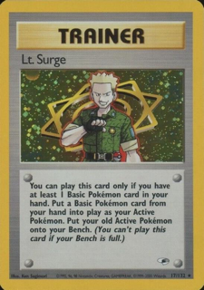 Lt. Surge (17) - Gym Heroes (G1)