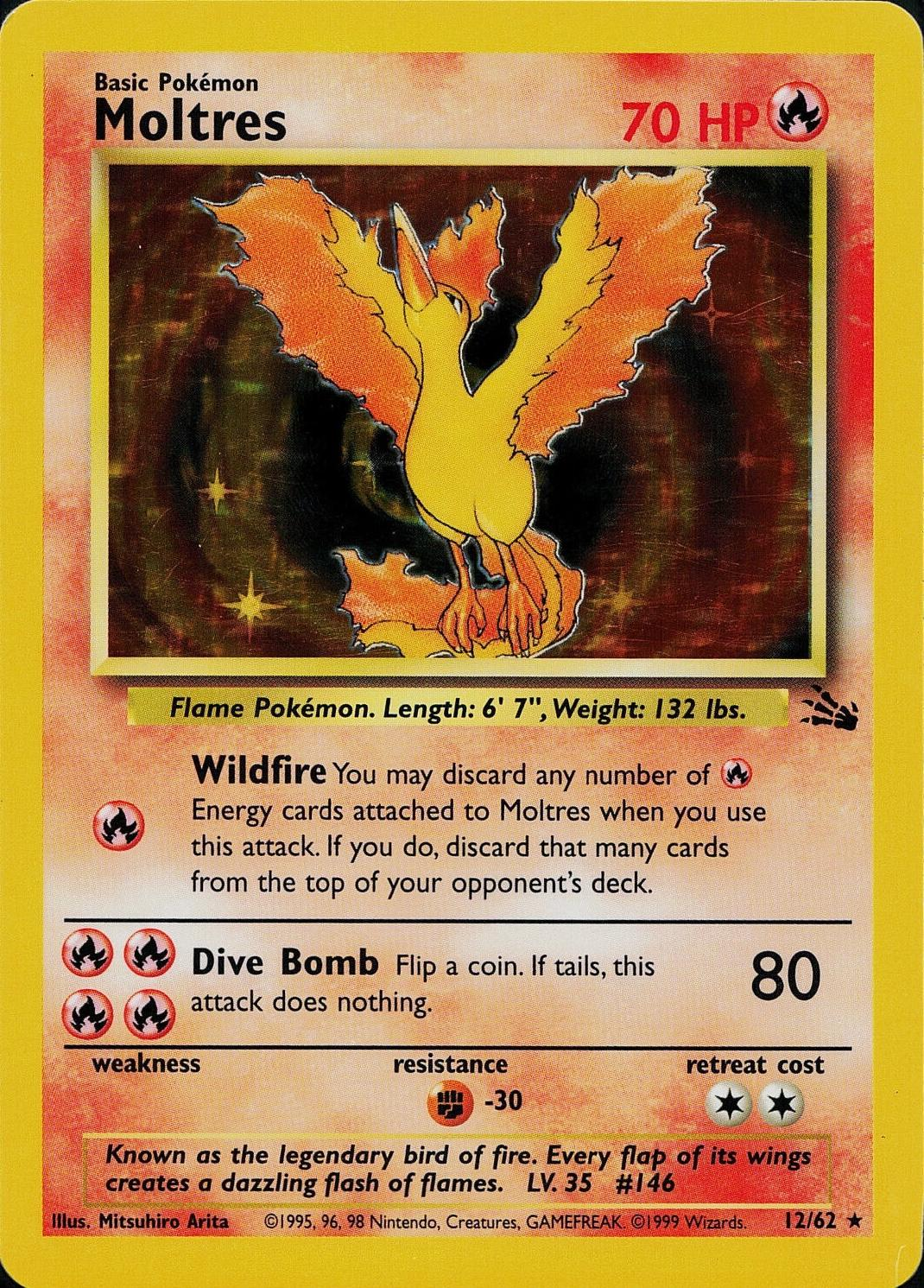 Moltres (12) - Fossil (FO)
