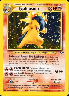 Typhlosion (17) - Neo Genesis (N1)