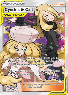 Cynthia & Caitlin (Full Art) - SM - Cosmic Eclipse (SM12)