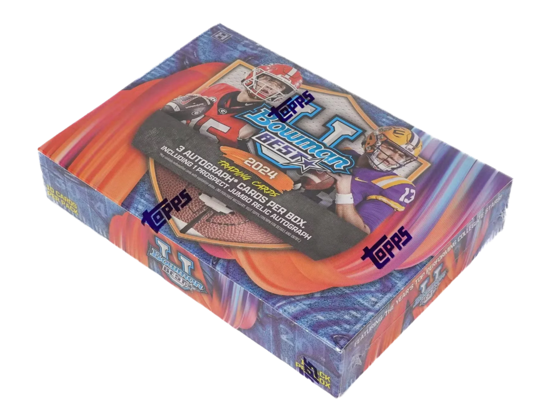 2024 Bowman University Best Football Breakers Delight Box