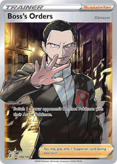 Boss's Orders (Full Art) - SWSH02: Rebel Clash (SWSH02)