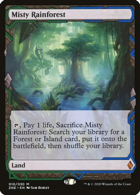 Misty Rainforest - (Foil) - Zendikar Rising Expeditions