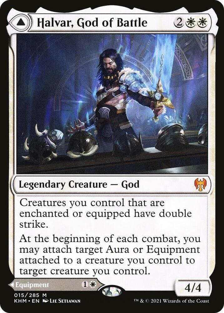 Halvar, God of Battle - Kaldheim (KHM)