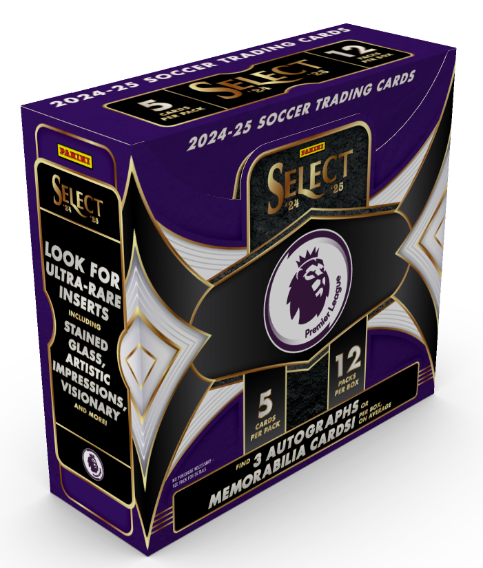 2024-25 Panini Select Premier League EPL Soccer Hobby Box