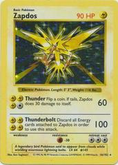 Zapdos - Base Set (Shadowless) (BSS)