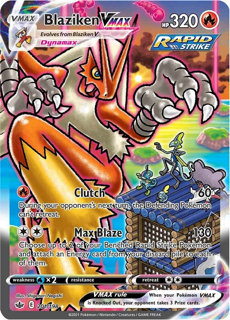 Blaziken VMAX (Alternate Art Secret) - SWSH06: Chilling Reign (SWSH06)