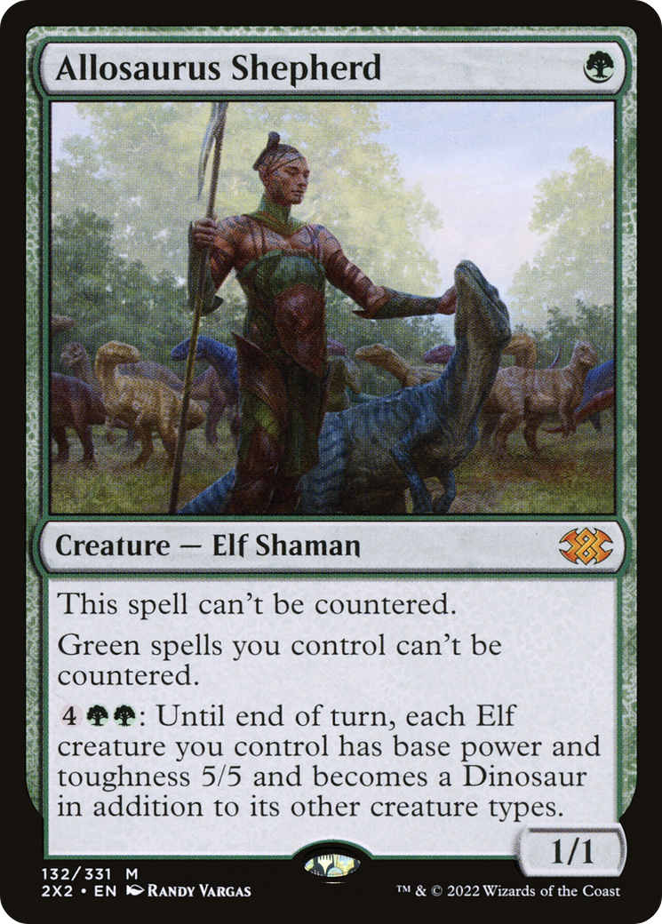 Allosaurus Shepherd - Double Masters 2022 (2X2)