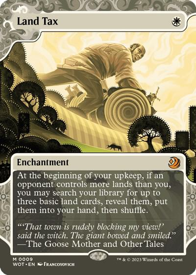 Land Tax - Wilds of Eldraine: Enchanting Tales (WOT)