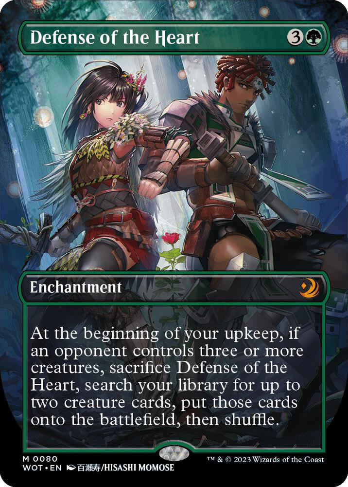 Defense of the Heart (Anime Borderless) - Wilds of Eldraine: Enchanting Tales (WOT)