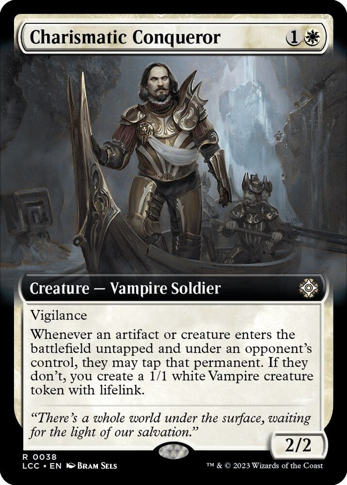 Charismatic Conqueror (Extended Art) - Commander: The Lost Caverns of Ixalan (LCC)