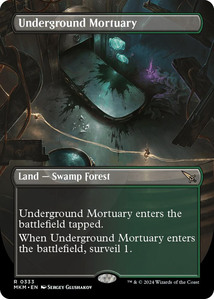 Underground Mortuary (Borderless) - Murders at Karlov Manor (MKM)