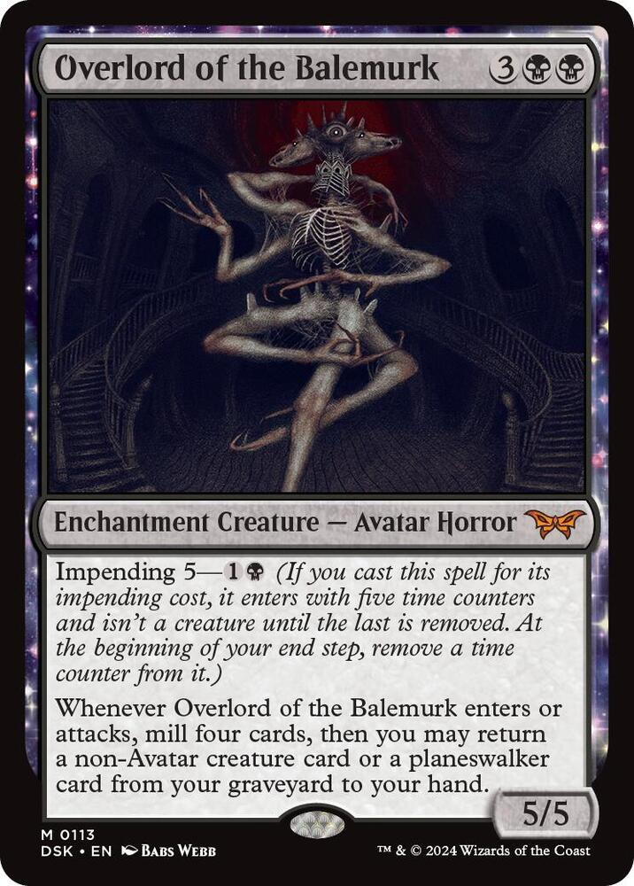 Overlord of the Balemurk - Duskmourn: House of Horror (DSK)