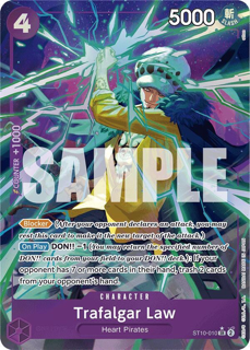 Trafalgar Law (ST10-010) (Alternate Art) - Premium Booster -The Best- (PRB-01)