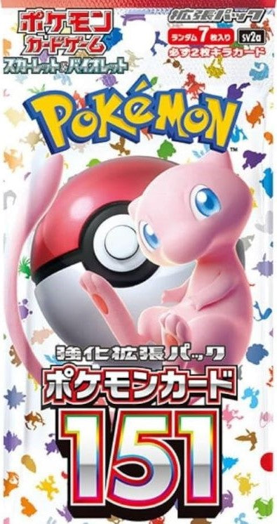 Scarlet & Violet - Pokemon 151 Booster Pack (Japanese)