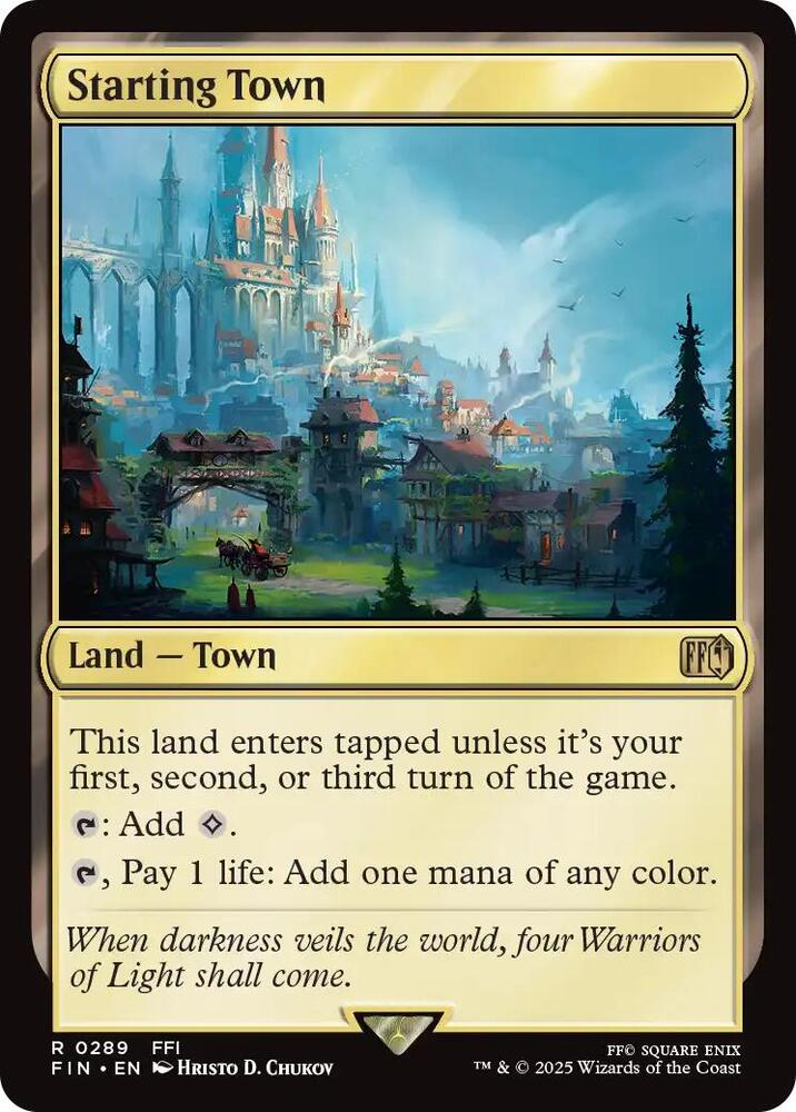 Starting Town - Final Fantasy (FIN)