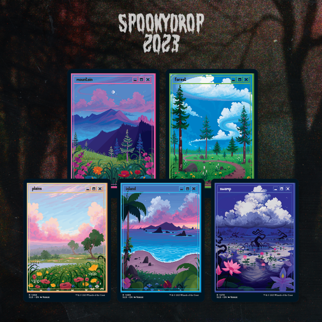 Secret Lair Drop: PixelLands_v02.jpg - Non-Foil Edition