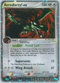 Aerodactyl ex - 94/100 - Sandstorm (SS)