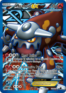 Heatran EX (Team Plasma) (Full Art) - Plasma Freeze (PLF)