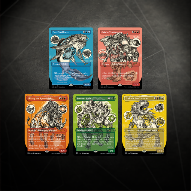 Secret Lair Drop: Showcase: Monster Anatomy 101 - Non-Foil Edition