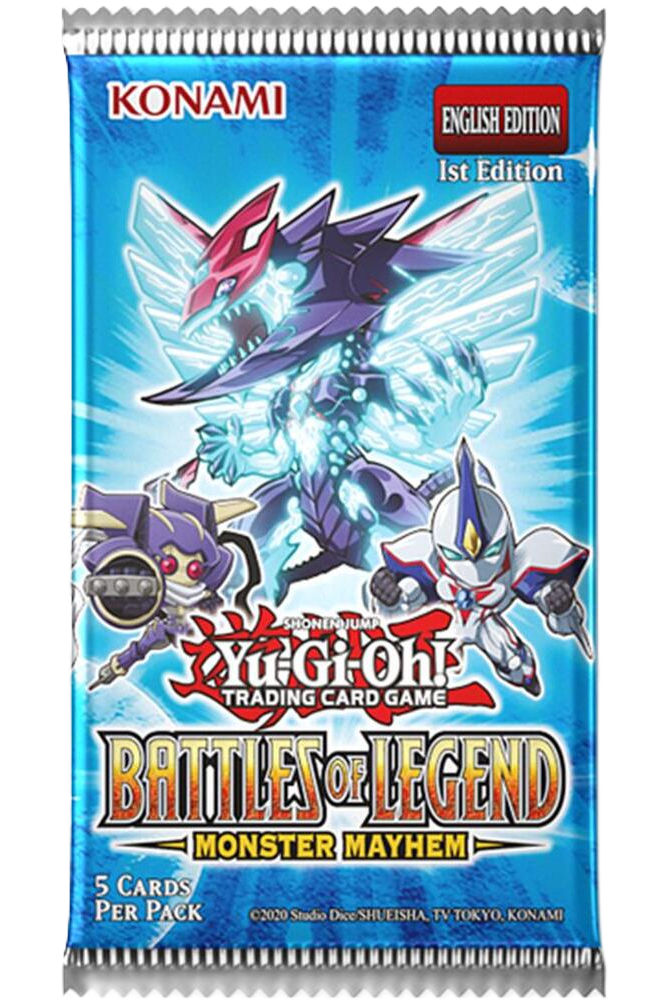 Yu-Gi-Oh - Battles of Legend: Monster Mayhem Booster Pack