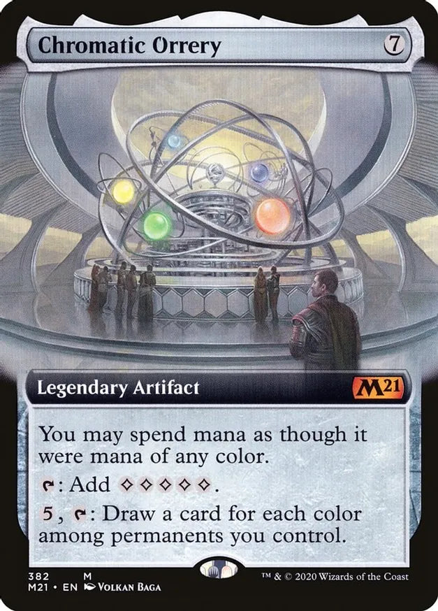 Chromatic Orrery (Extended Art) - Core Set 2021 (M21)