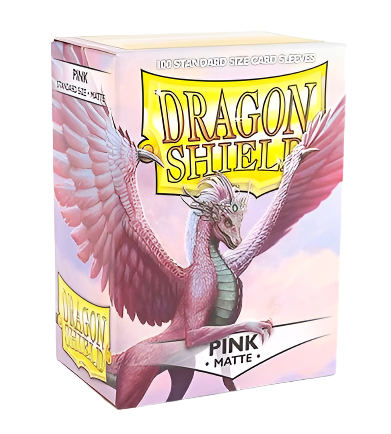 Pochettes Dragon Shield : Rose Mat (Boîte de 100)
