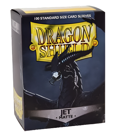 Pochettes Dragon Shield : Jet Matte (boîte de 100)