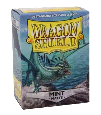 Pochettes Dragon Shield : Mint Matte (Boîte de 100)