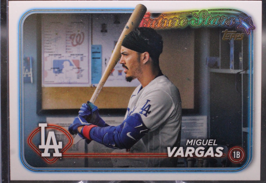 2024 Topps Series 2 - Miguel Vargas 541 - Gold Mirror