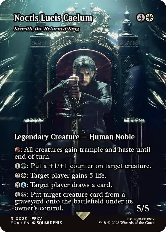 Noctis Lucis Caelum - Kenrith, the Returned King (Showcase) - Final Fantasy: Through the Ages (FCA)