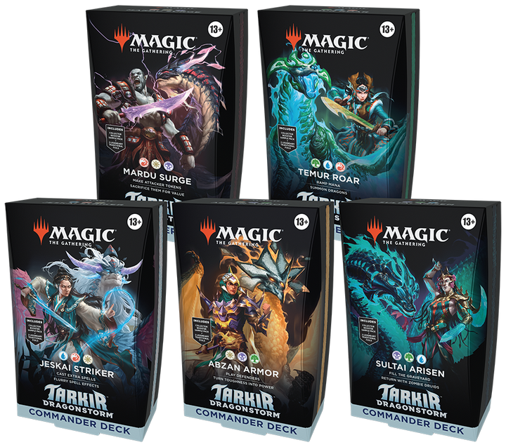 Magic: The Gathering - Tarkir: Dragonstorm Commander Decks