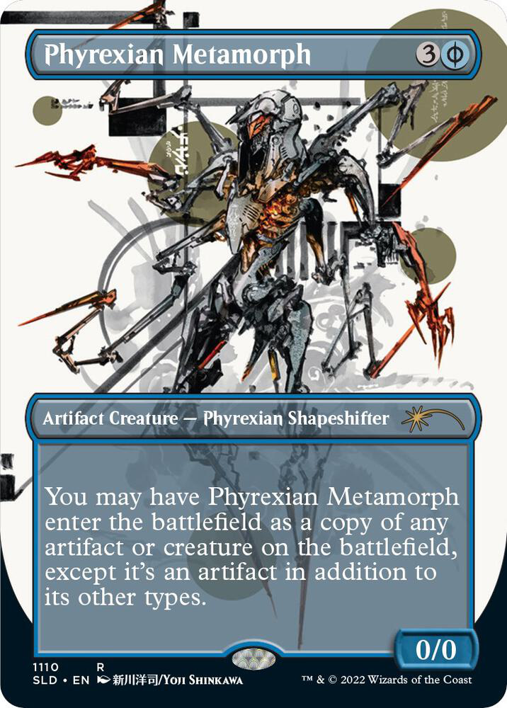 Phyrexian Metamorph (Borderless) - Secret Lair Drop Series (SLD)