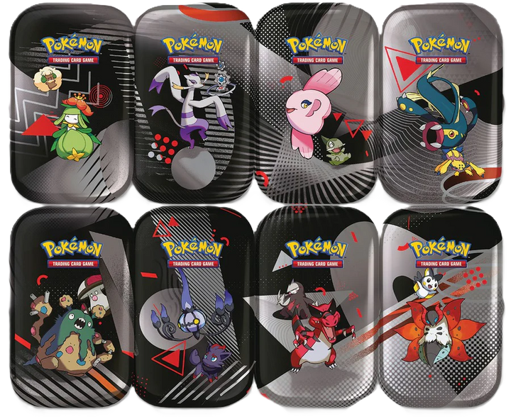 Pokemon Scarlet & Violet - Black Bolt & White Flare Unova Mini Tin