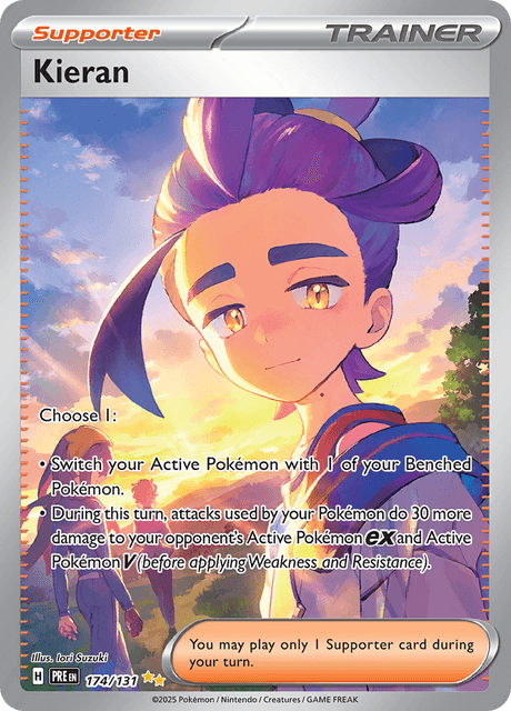 Kieran - 174/131 - SV: Prismatic Evolutions (PRE)