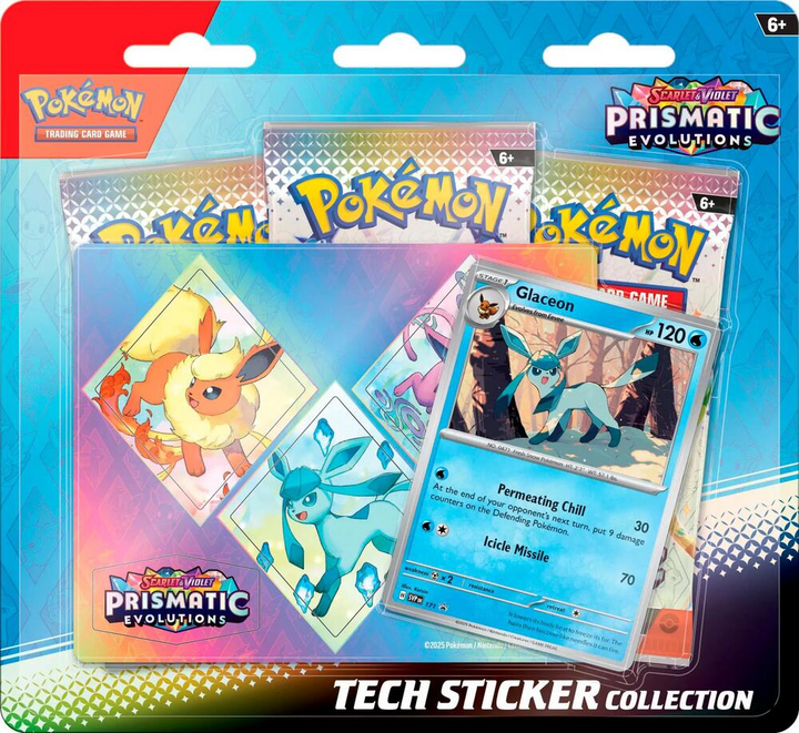 Scarlet & Violet - Prismatic Evolutions Tech Sticker Collection - Pokemon TCG
