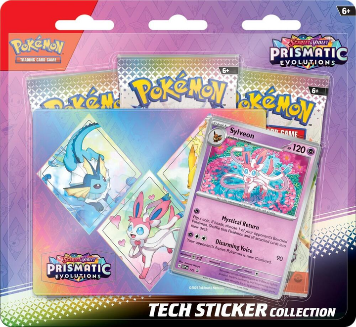 Scarlet & Violet - Prismatic Evolutions Tech Sticker Collection - Pokemon TCG
