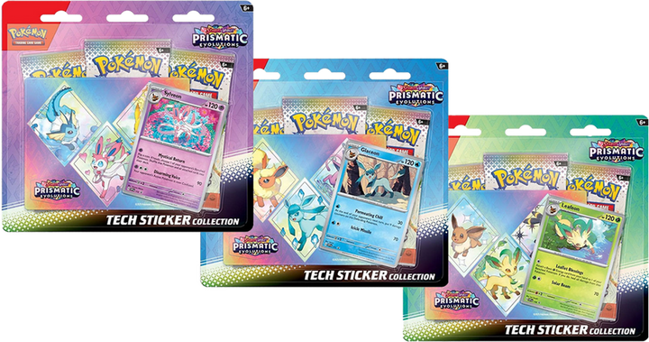 Scarlet & Violet - Prismatic Evolutions Tech Sticker Collection - Pokemon TCG