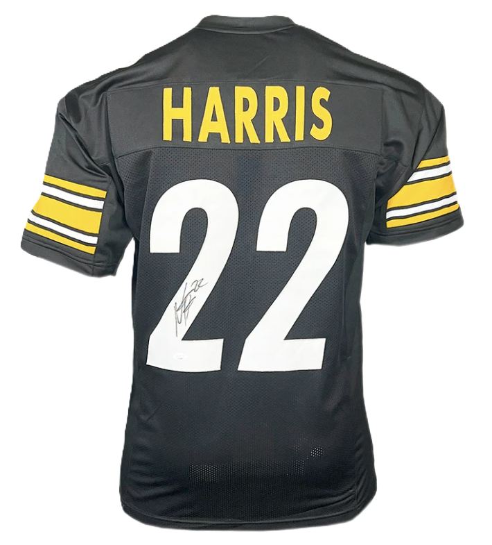 Najee Harris Autographed Signed Pittsburgh Black Football Jersey (JSA)