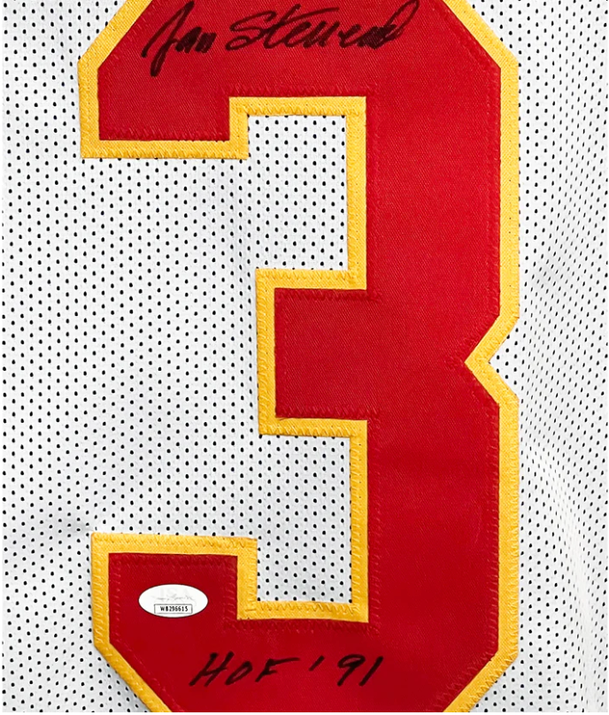 Jan Stenerud Autographed Jersey - JSA Authenticated