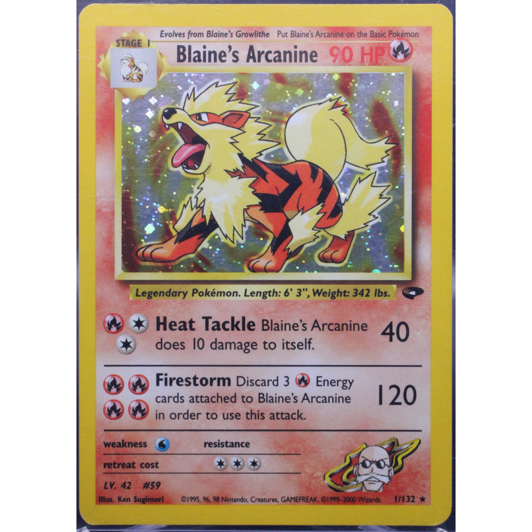 Blaine's Arcanine - Gym Challenge (G2)