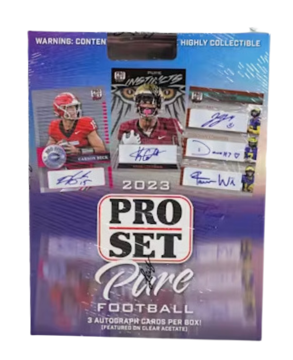 2023 Leaf Pro Set Pure Football Hobby Box