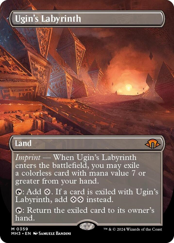 Ugin's Labyrinth (Borderless) - Modern Horizons 3
