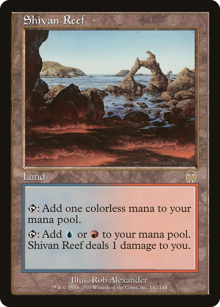 Shivan Reef (Foil) - Apocalypse (APC)