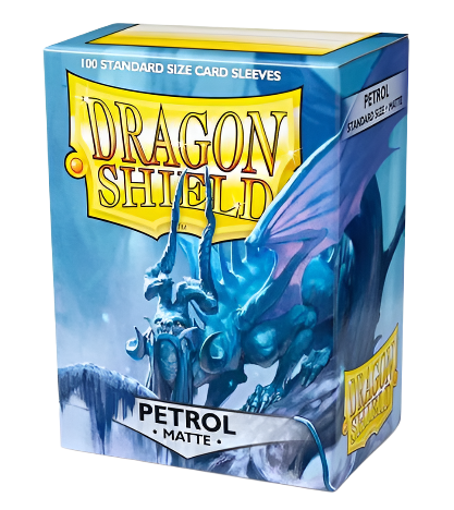 Pochettes Dragon Shield : Pétrole Mat (Boîte de 100)