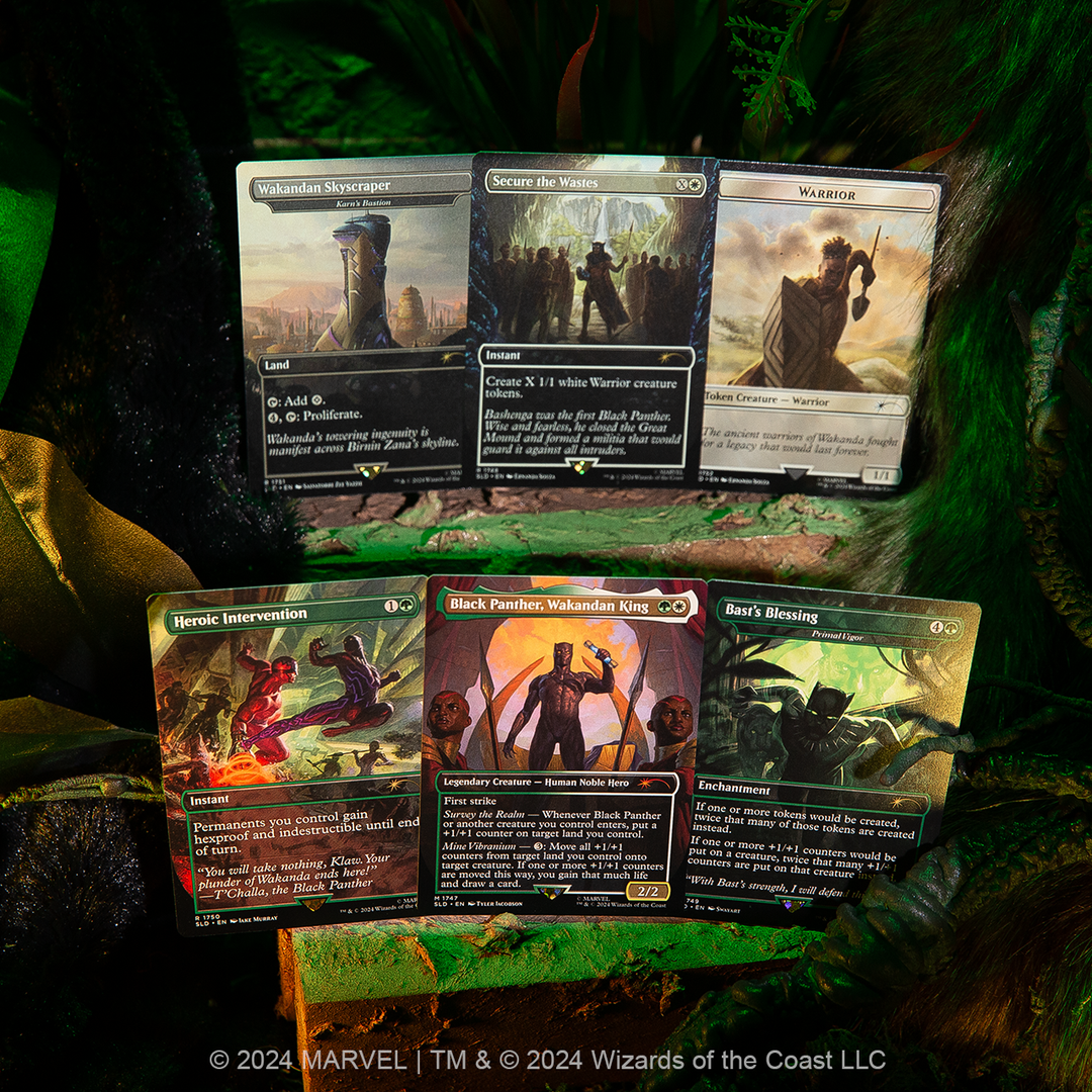 Secret Lair Drop: Secret Lair x Marvel's Black Panther - Non-Foil Edition (SLD)