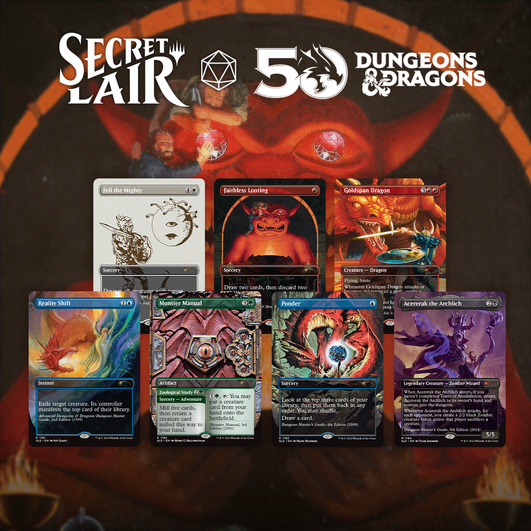 Secret Lair Drop: Secret Lair x Dungeons & Dragons: An Exhibition of Adventure - Non-Foil Edition