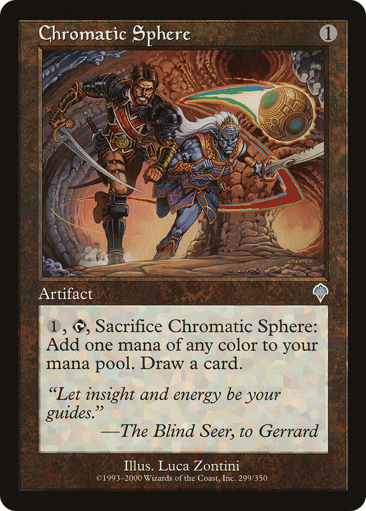 Chromatic Sphere (Foil) - Invasion (INV)