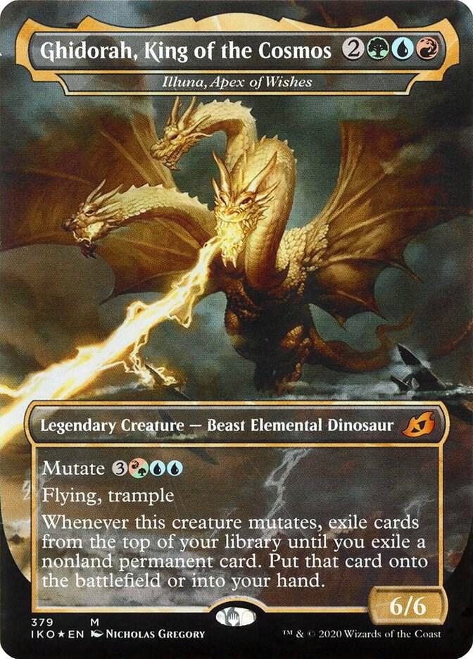 Ghidorah, King of the Cosmos - Illuna, Apex of Wishes - Ikoria: Lair of Behemoths (IKO) Foil