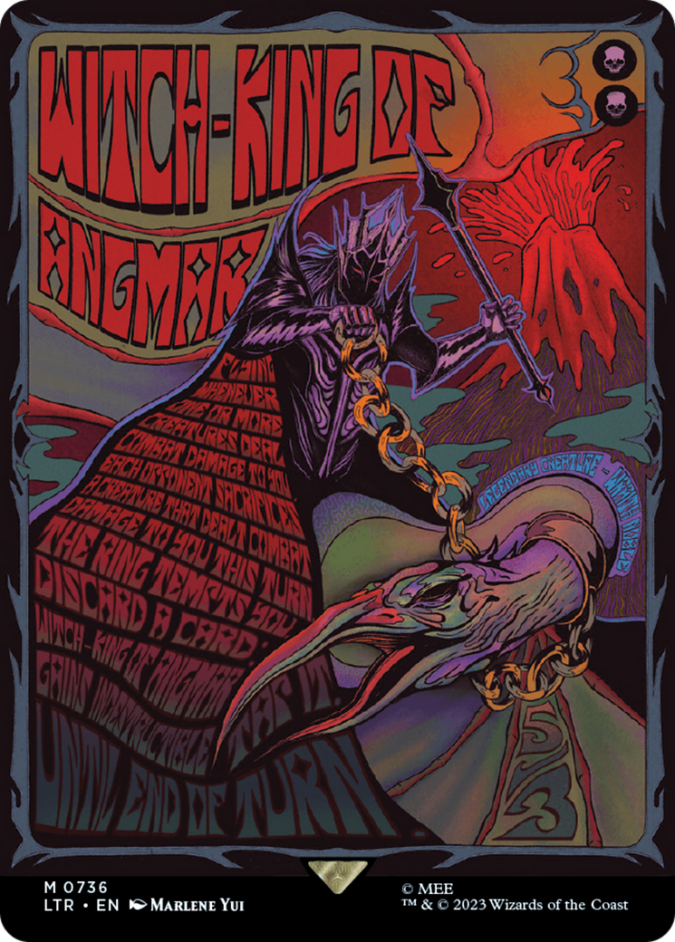 Witch-king of Angmar (Borderless Poster) - Universes Beyond: The Lord of the Rings: Tales of Middle-earth (LTR)